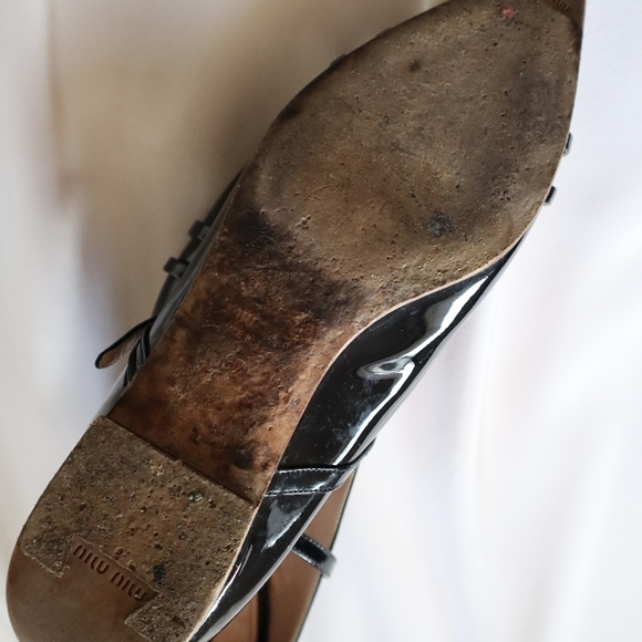 ☆SOLD☆ Miu Miu Patent Flats - Picture 3 of 4